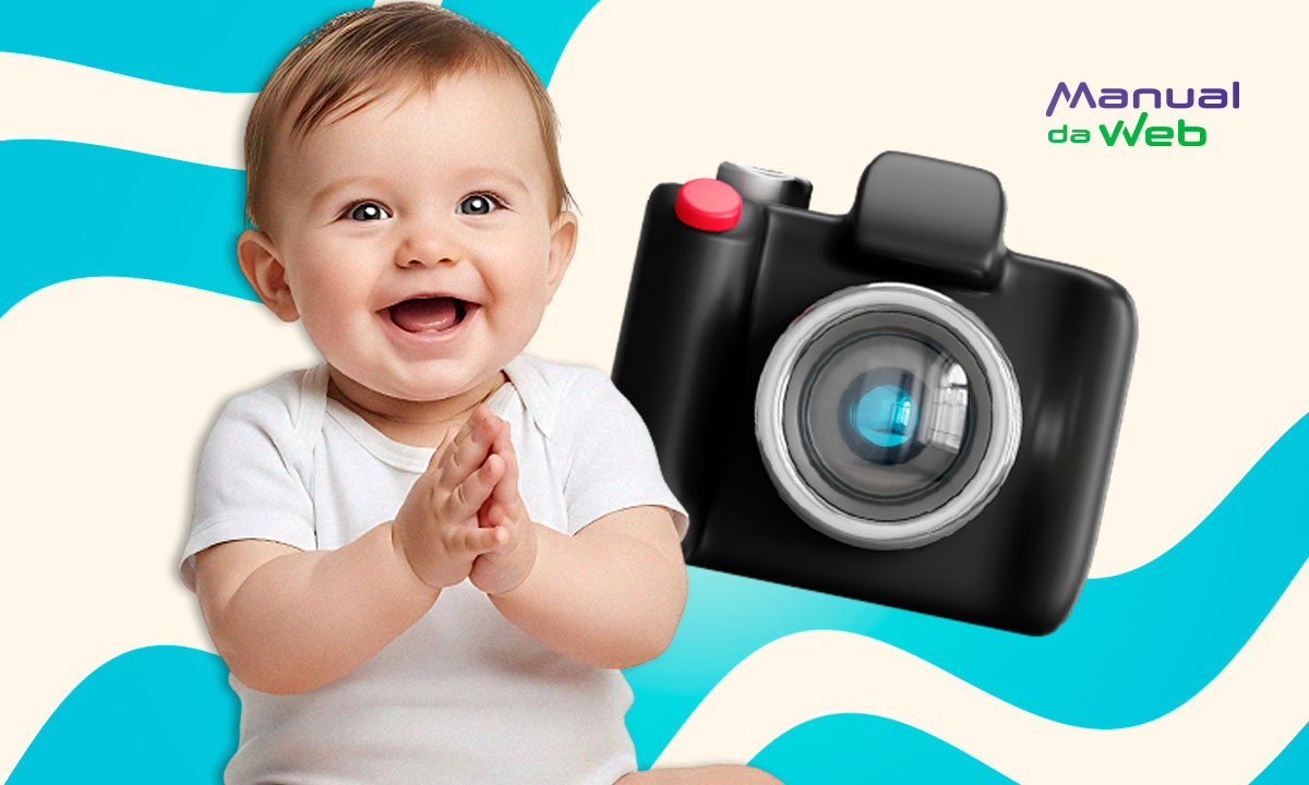 Ensaio de aniversário para bebês na IA: veja como fazer de graça