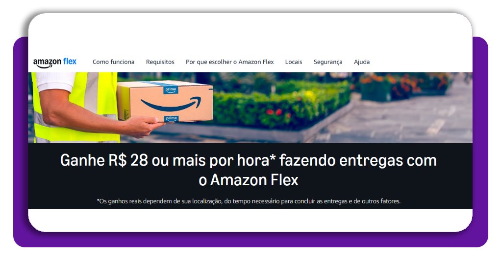 Entregador da Amazon