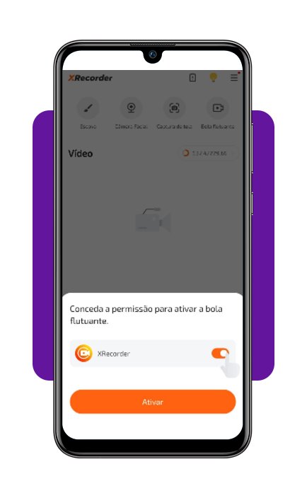 Gravar a tela do celular com voz