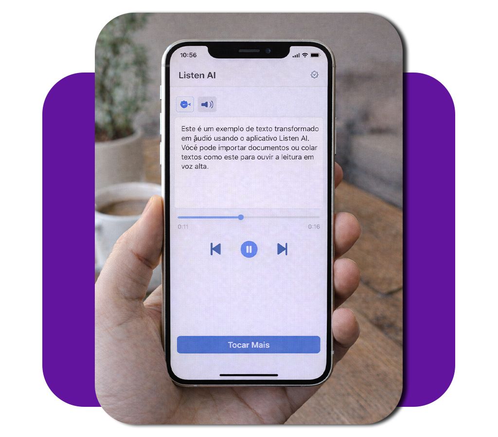 Transforme documentos em áudio e ouça em voz alta (grátis) 5 Documentos em áudio