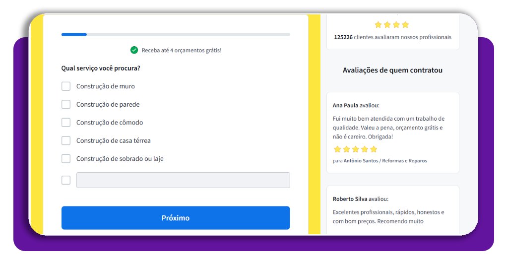 Encontrar pedreiro confiável