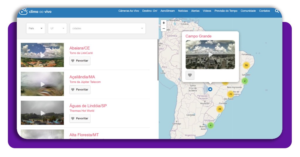 C meras ao vivo app corpo 2