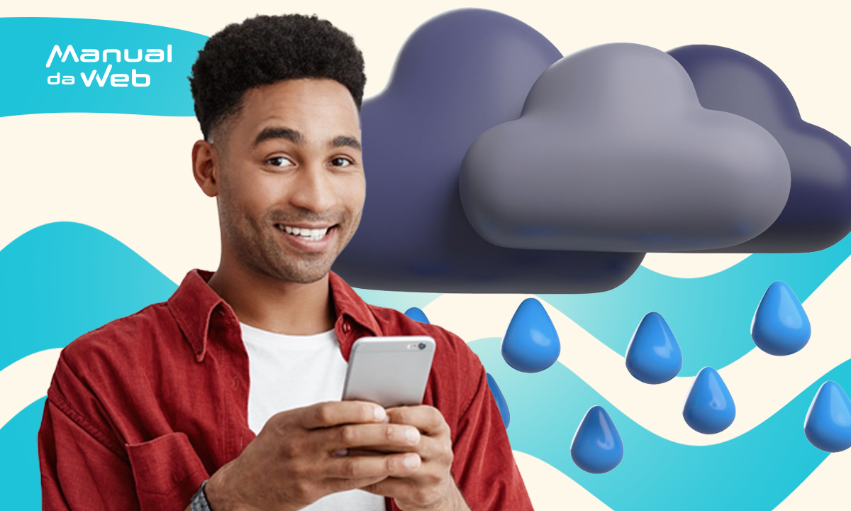 Receba alertas de chuva forte e raios chegando no seu bairro