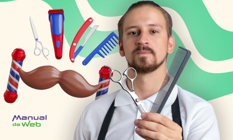 Curso de barbeiro e corte de cabelo