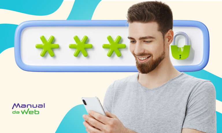 Pasta com senha invisível