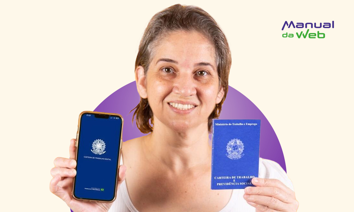 Baixe a carteira de trabalho digital no celular em 2 minutos 
