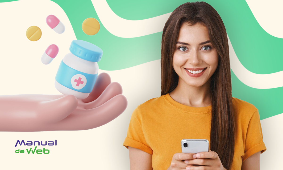 Bula de um remédio pelo celular