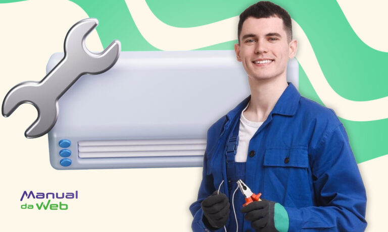 Trabalhar instalando ar-condicionado