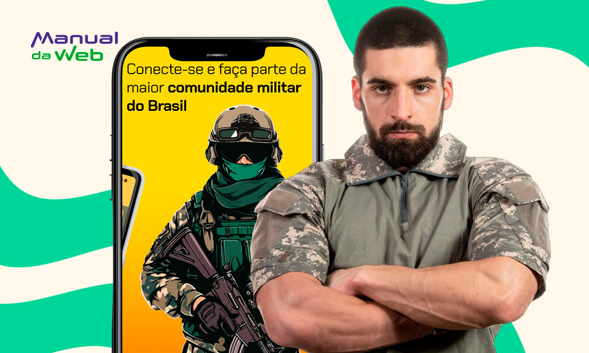 Guia do milico: aprenda estratégias militares pelo celular