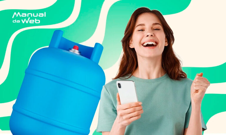 Botijões de gás grátis do governo