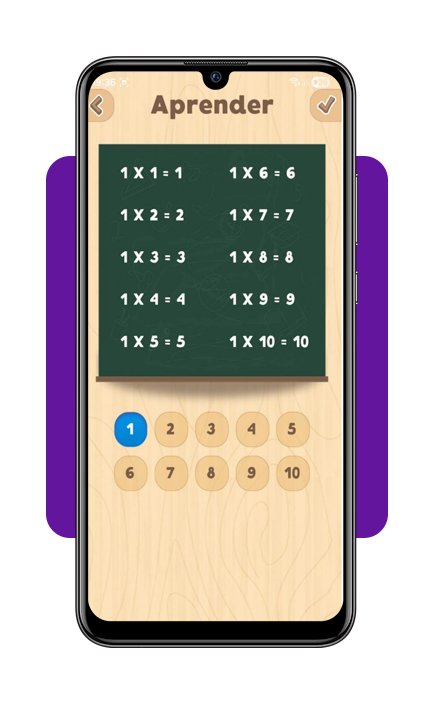 Aplicativo para aprender a tabuada em casa pelo celular (grátis) 3 Corpo 2 App tabuada