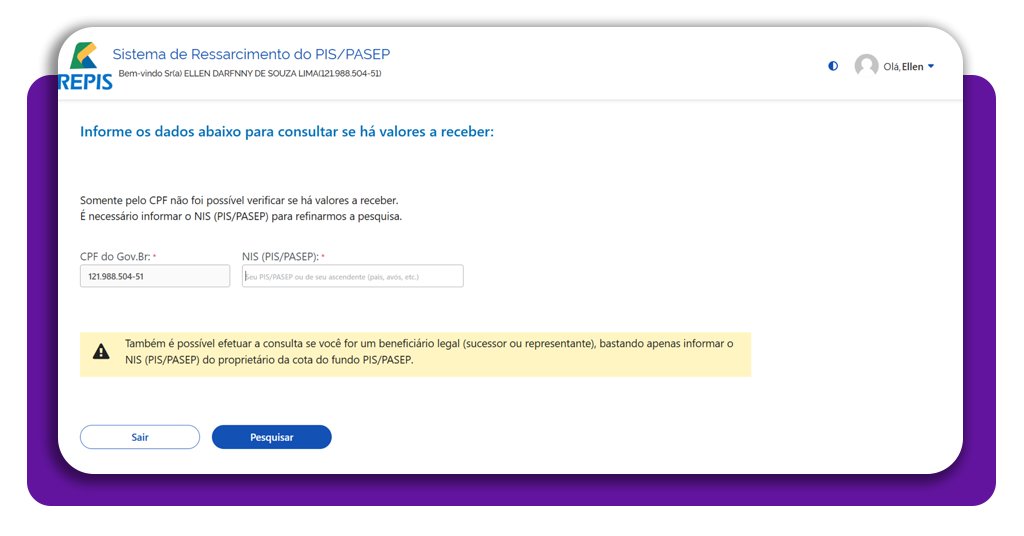 Corpo 2 Consultar PIS de falecido