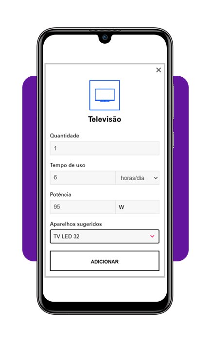 Corpo 2 Monitorar consumo TV