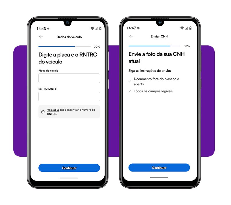 Corpo 2 Vagas caminhoneiro app