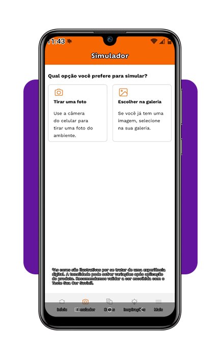 Corpo 3 Simulador de cores app