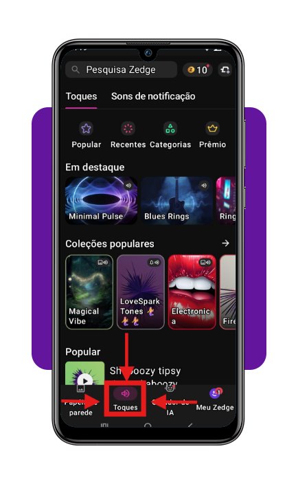 Música sertaneja como toque do celular