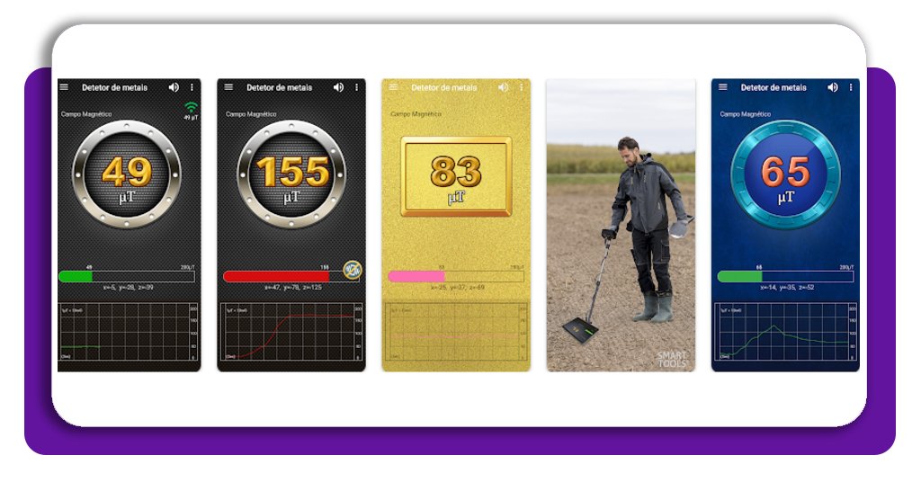 Aplicativo gratuito de detector de metais para achar fiação em casa 2 Detector de metais para achar fiação