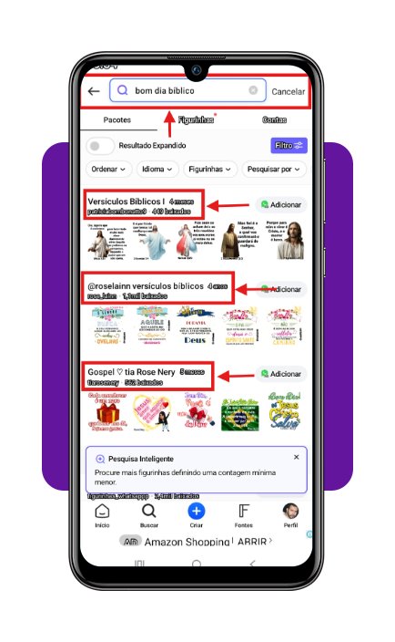 Figurinhas de bom dia bíblicas para WhatsApp