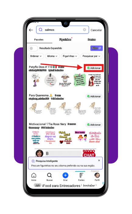 Figurinhas ora es salmos corpo 3