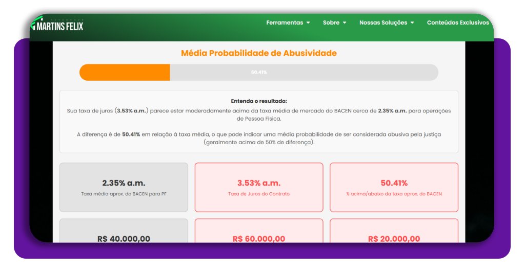 Juros abusivos moto corpo 3