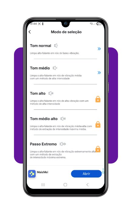 Limpar alto falante corpo 2