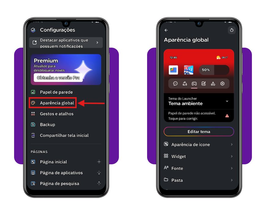 Personalizar Android app corpo 2