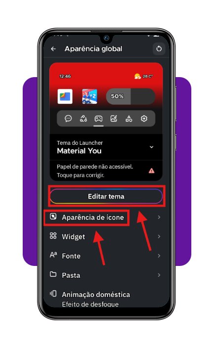 Personalizar Android app corpo 3
