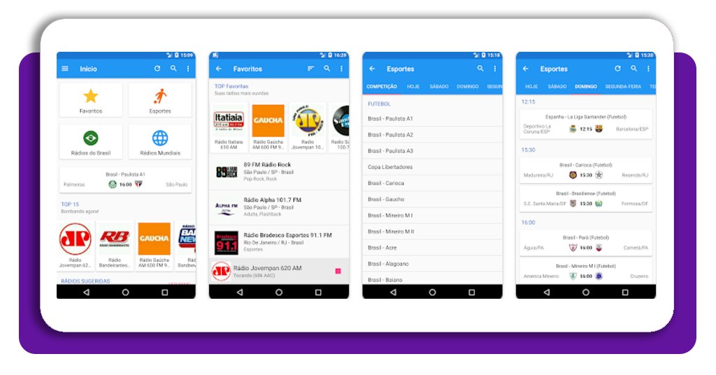 Ouvir rádio sem fone de ouvido: estações AM/FM de todo o Brasil 2 Ouvir rádio sem fone de ouvido