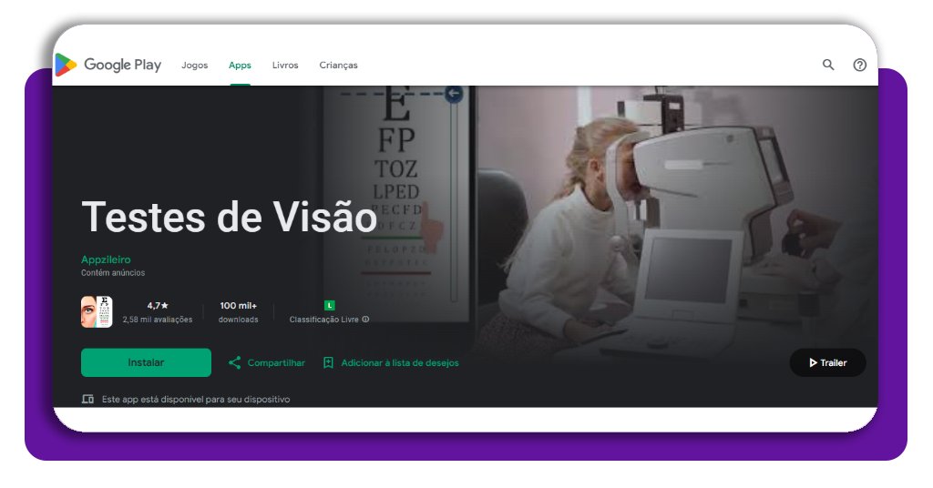 Teste daltonismo app corpo 1
