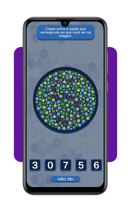 Teste daltonismo app corpo 2