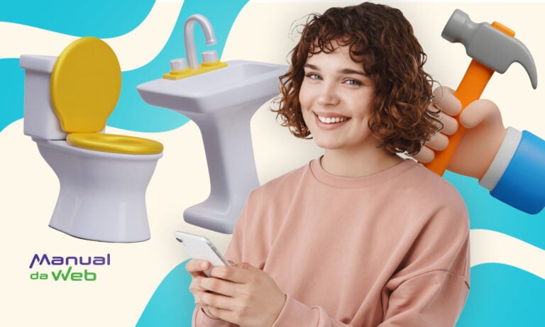 Banheiro reformado com IA