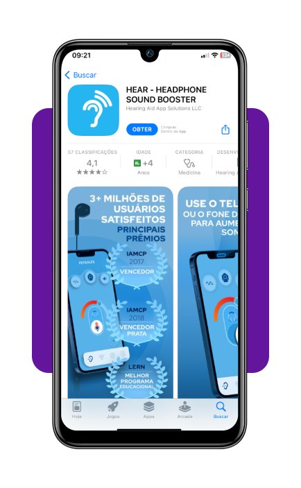 Aparelho auditivo celular corpo 2