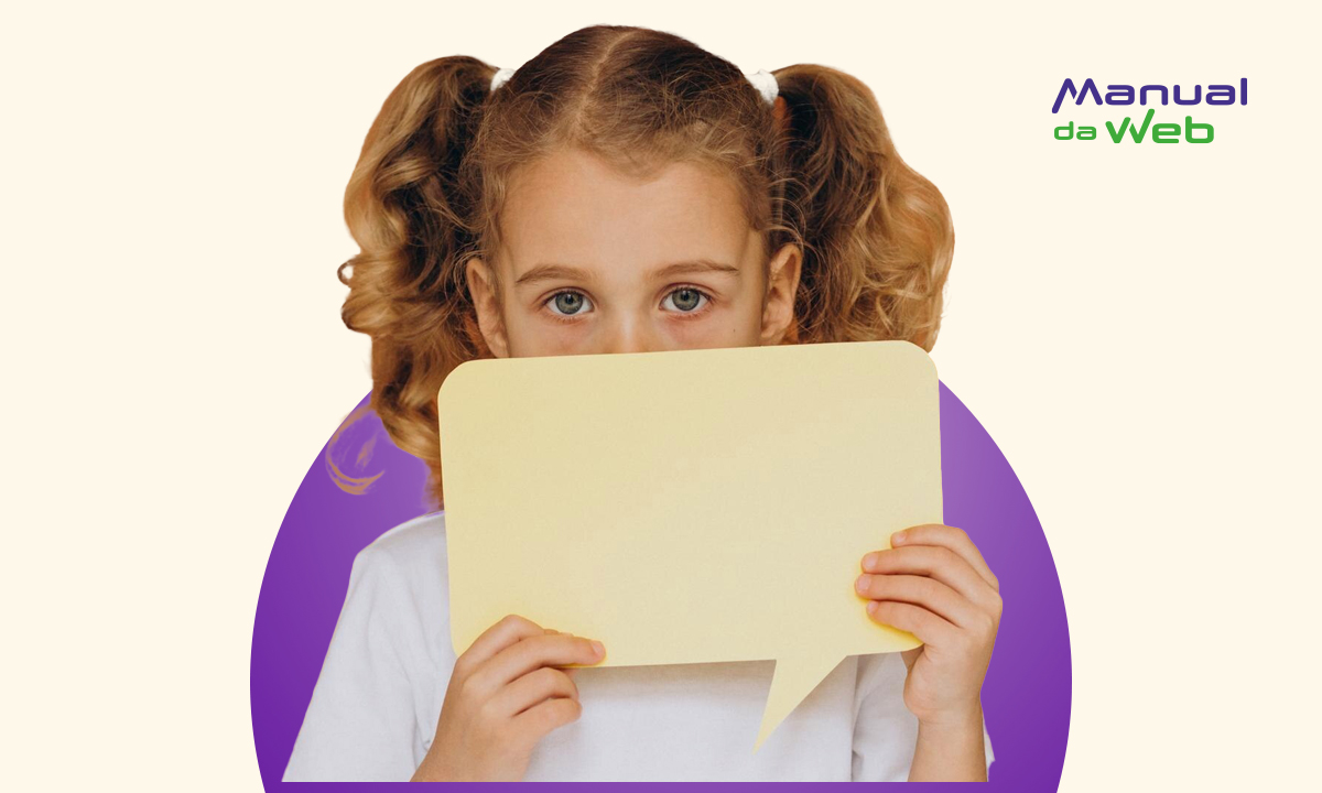 Filho com atraso na fala