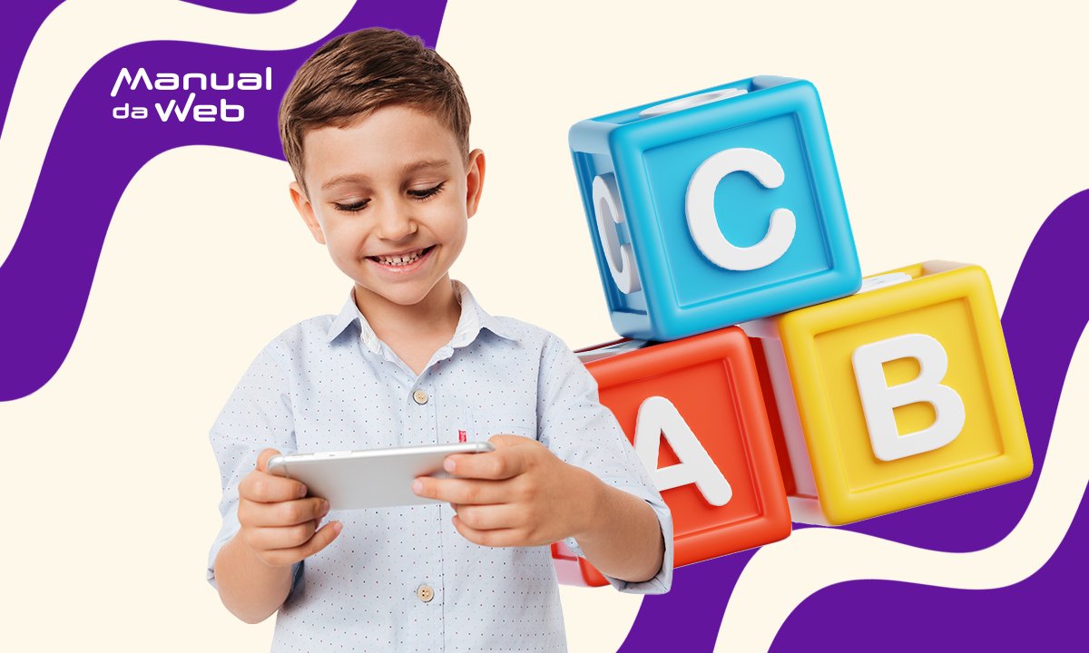 Aplicativo gratuito de alfabetização para TDAH (6 a 8 anos)