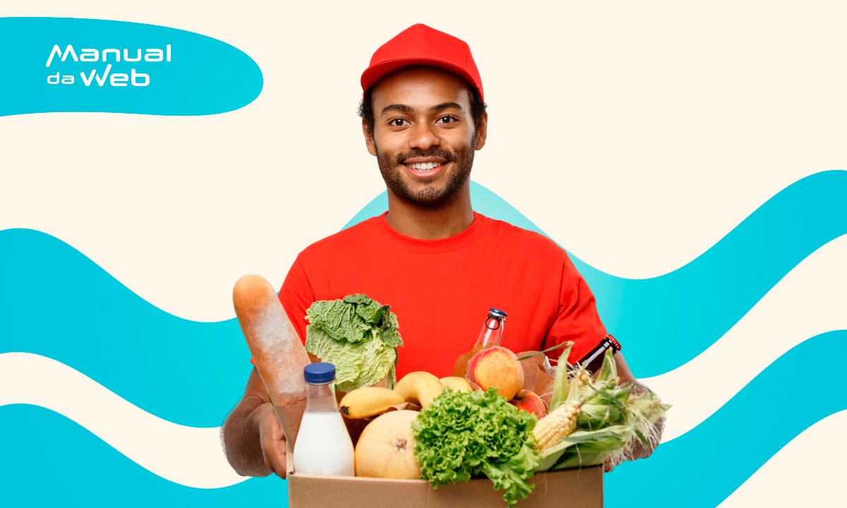 Baixe este app e ganhe dinheiro fazendo entregas de supermercado 