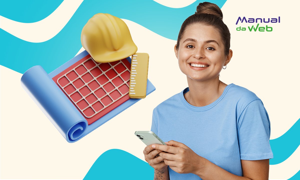 Construa uma kitnet 3D do zero decorado com o seu celular