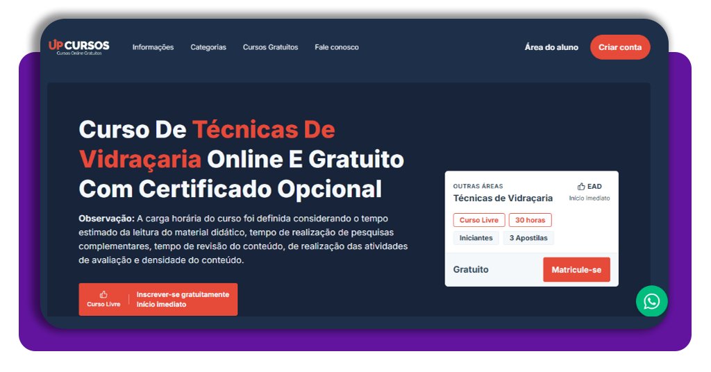 Corpo 2 Curso vidraceiro gratis