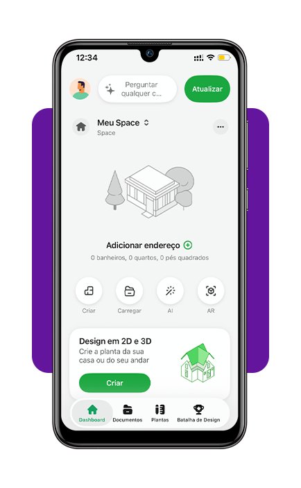 Corpo 2 Kitnet 3D decorado