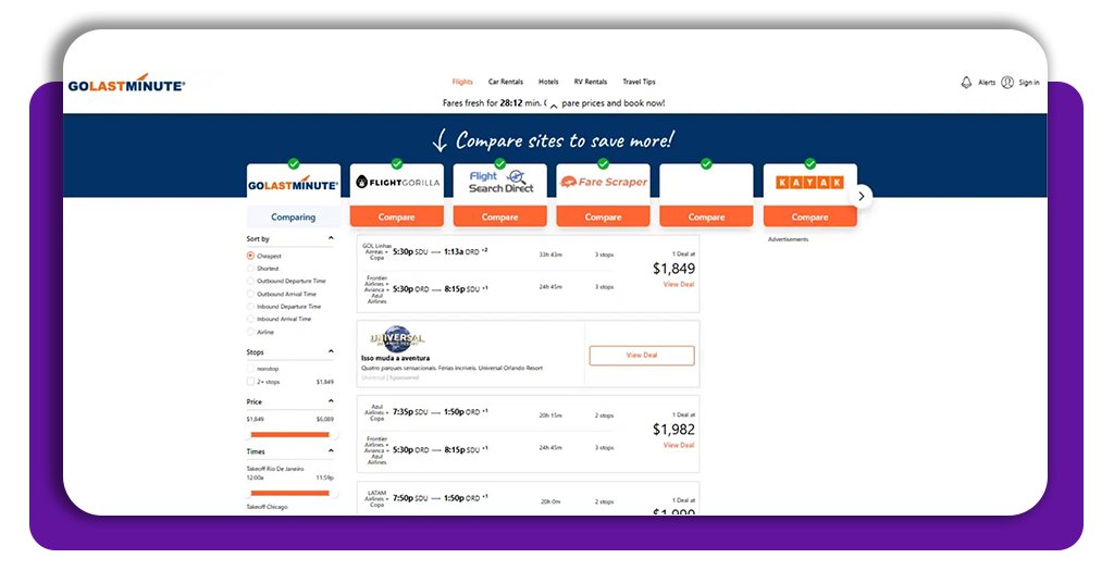 Corpo 4 Assentos vazios