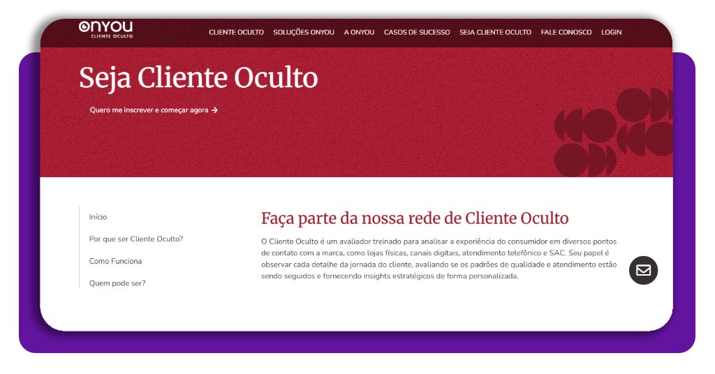 Corpo Cliente oculto mercado 4 1