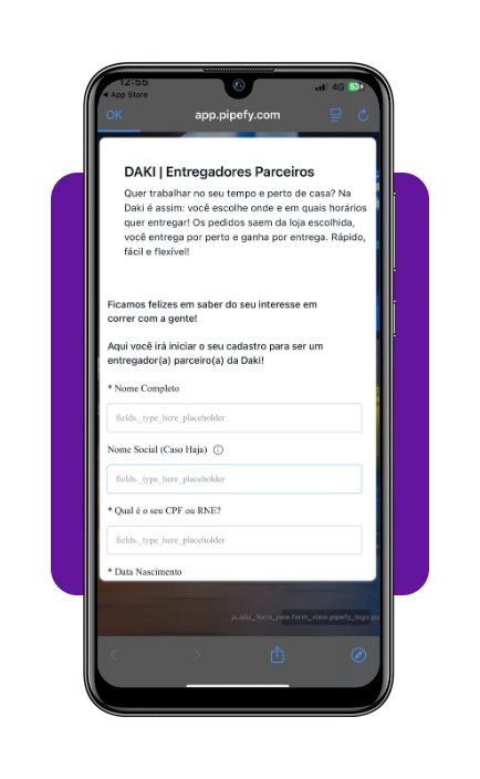 Corpo Entregador supermercado 4