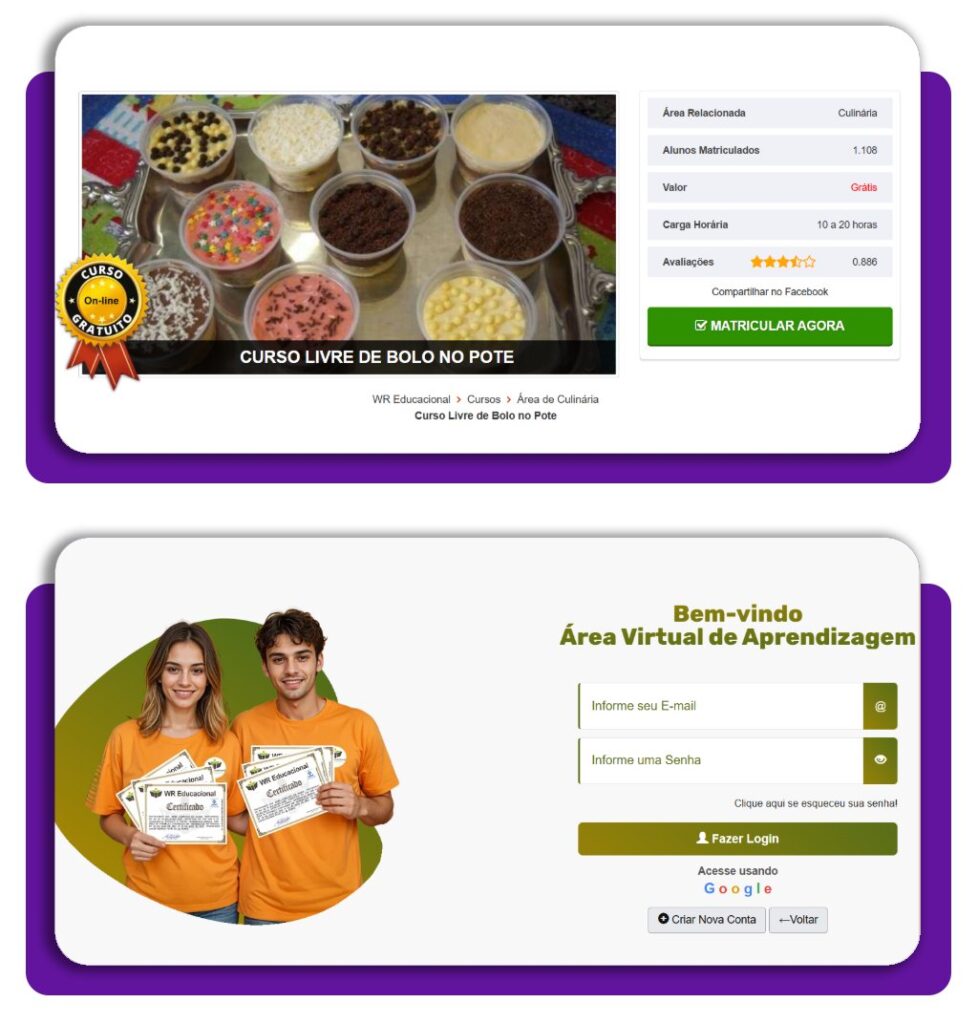 Curso bolo pote gr tis corpo 1