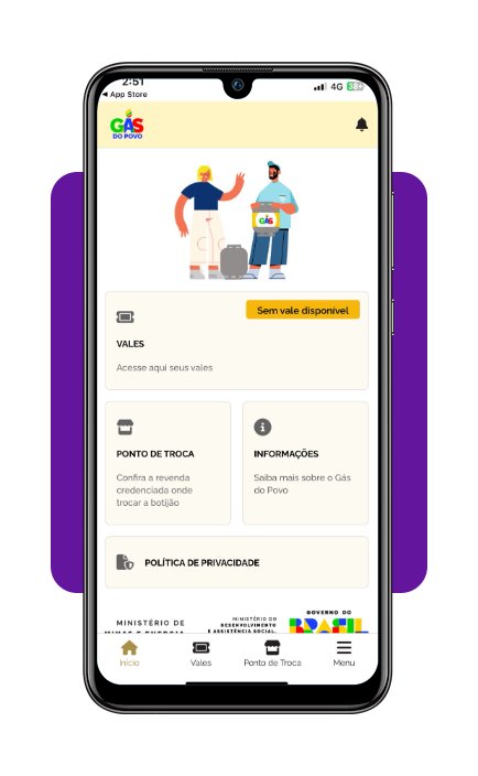 Encontre onde fazer a recarga do Gás do Povo perto da sua casa 4 G s Povo recarga corpo 3