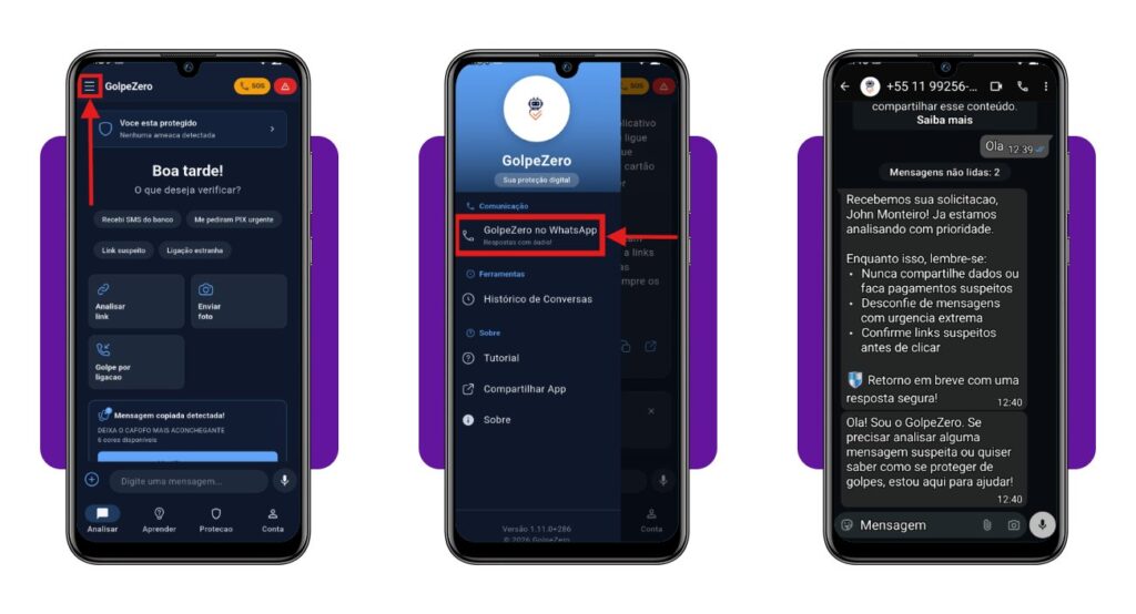 Detecte golpes em mensagens no WhatsApp com essa IA de segurança 5 Golpe WhatsApp corpo 4