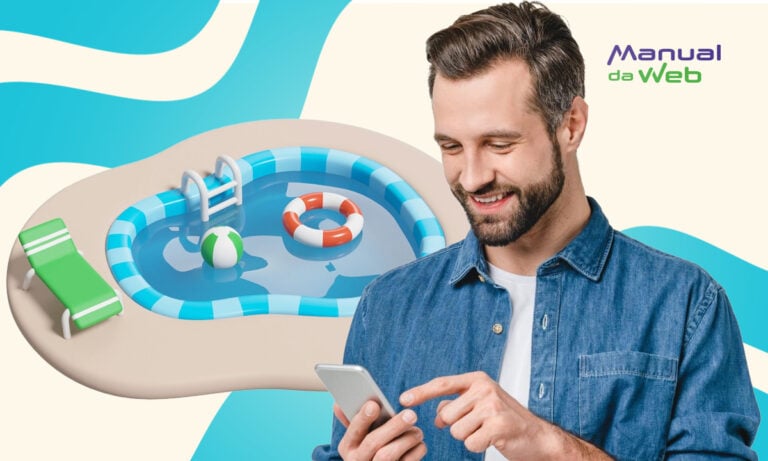 Simular uma piscina no quintal