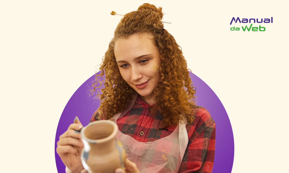 Aprenda cerâmica fria em casa com aulas em vídeo fáceis 