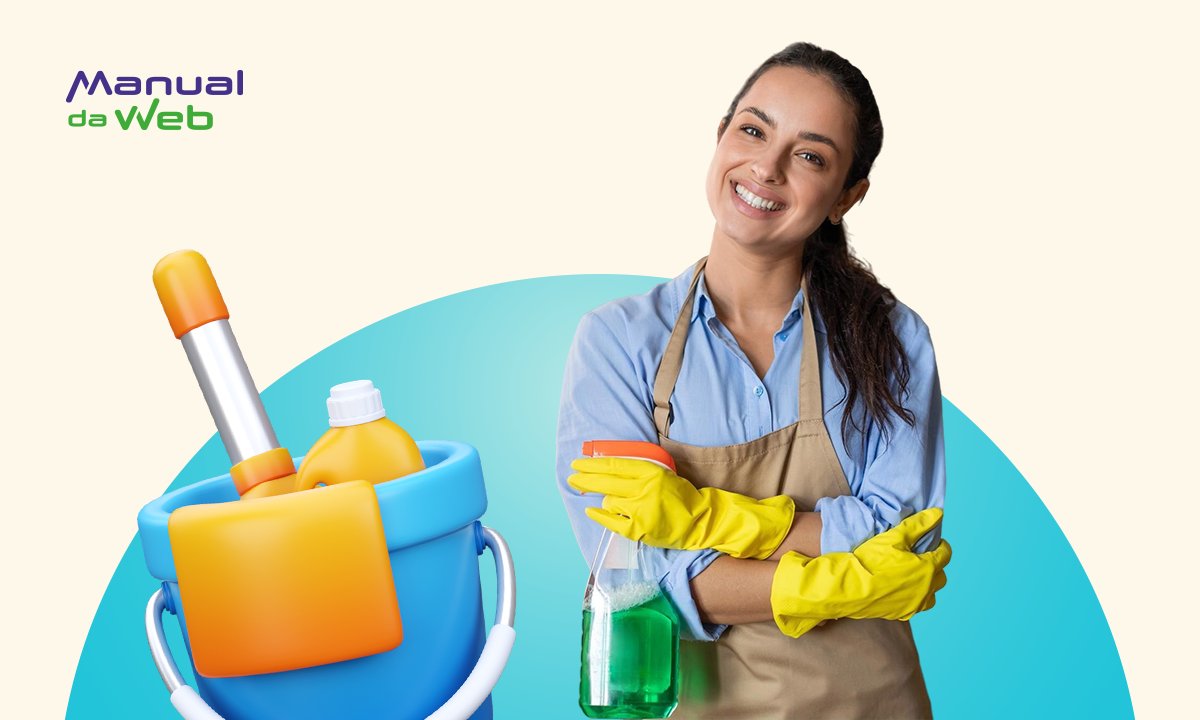 Cadastre-se para encontrar serviços de faxina residencial 