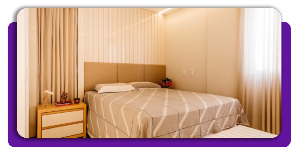 Fotografe seu quarto e use a IA para incluir móveis planejados e deixar o ambiente ainda mais aconchegante e do jeito que sempre sonhou.