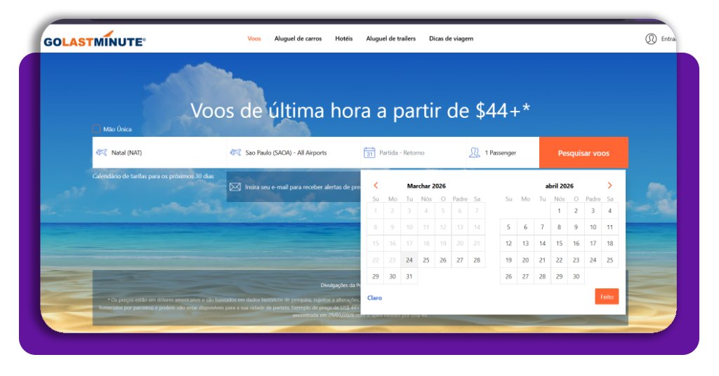 Voos de última hora: ache assentos não vendidos e pague menos 2 Voos ltima hora corpo 2