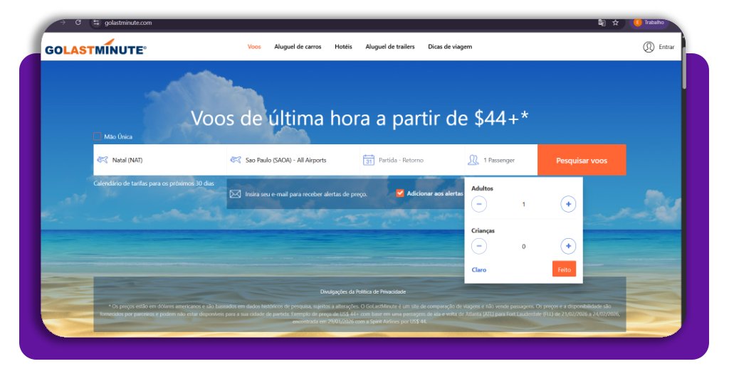 Voos de última hora: ache assentos não vendidos e pague menos 3 Voos ltima hora corpo 3